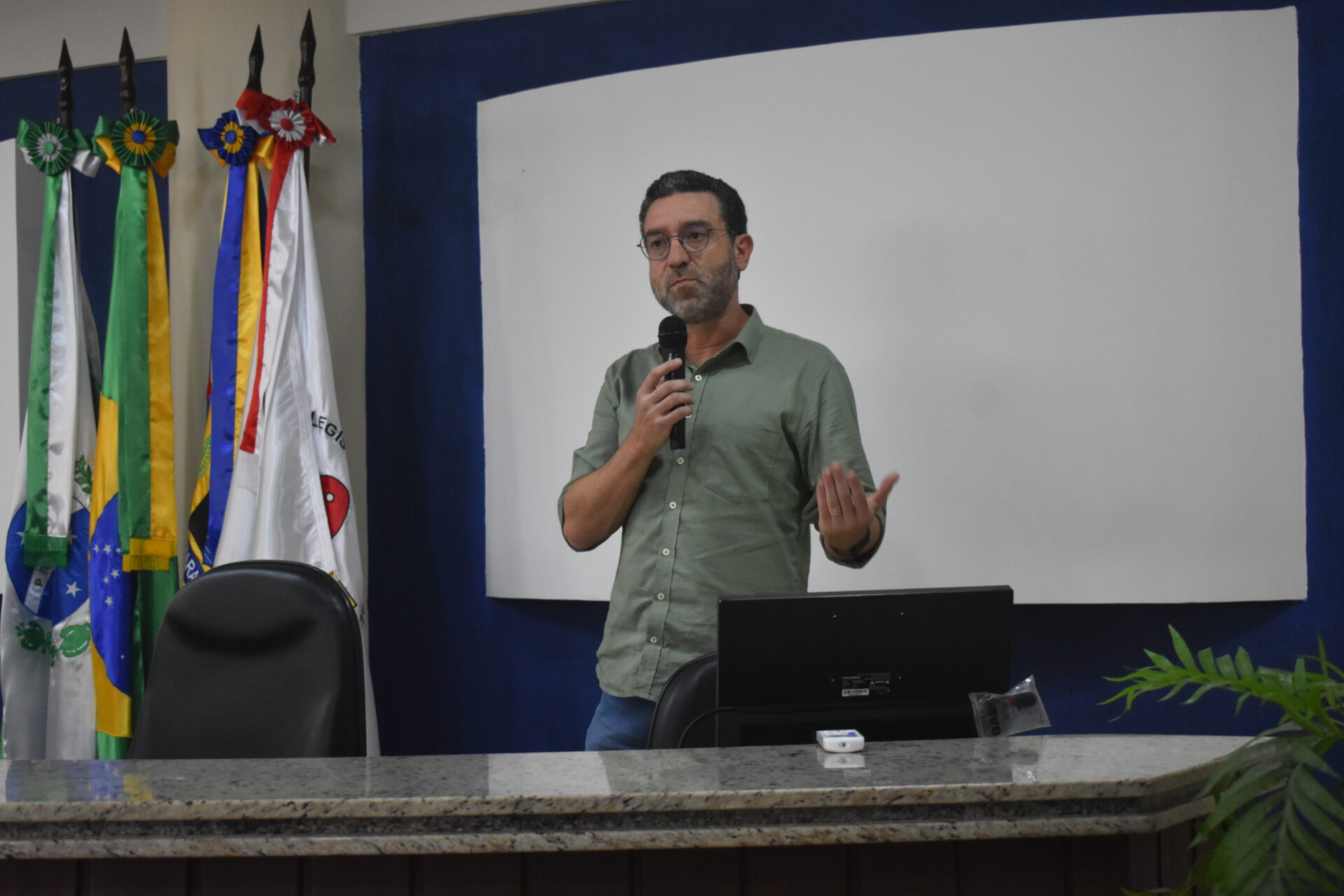 Samuel Colucci, gerente de engenharia da Ponte de Guaratuba