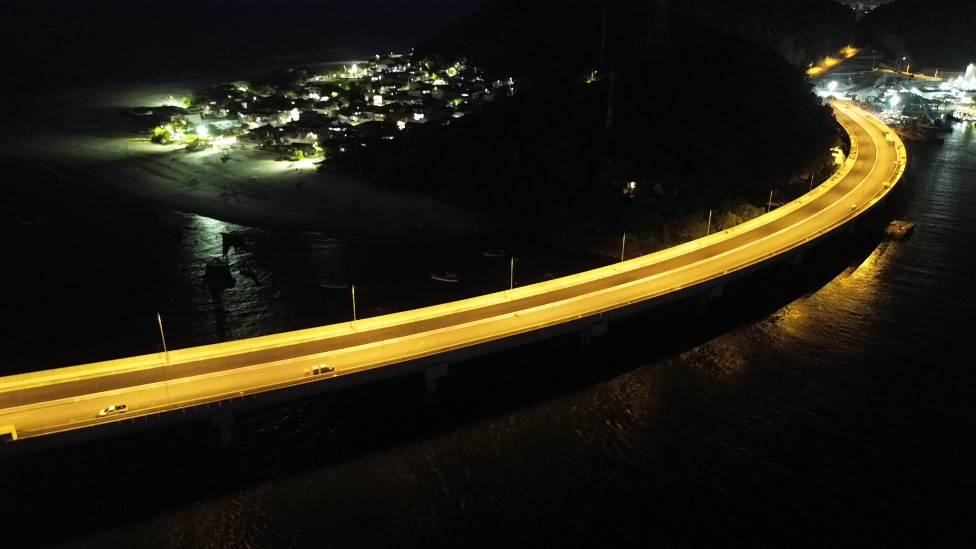 Foto: Gediel Mendes/ Consórcio Supervisor Ponte de Guaratuba