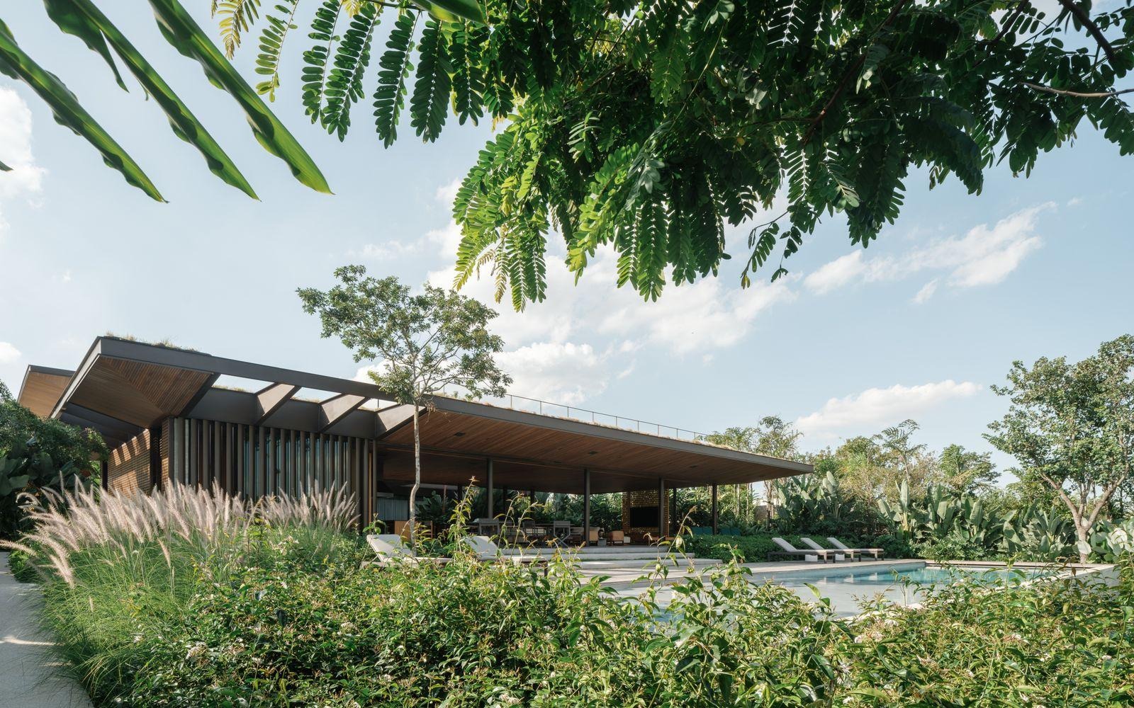 Burle Marx revolucionou o paisagismo ao valorizar espécies nativas e integrar natureza à arquitetura brasileira Paisagismo: Roberto Burle Marx Fonte: Instituto Burle Marx / ArchDaily.
