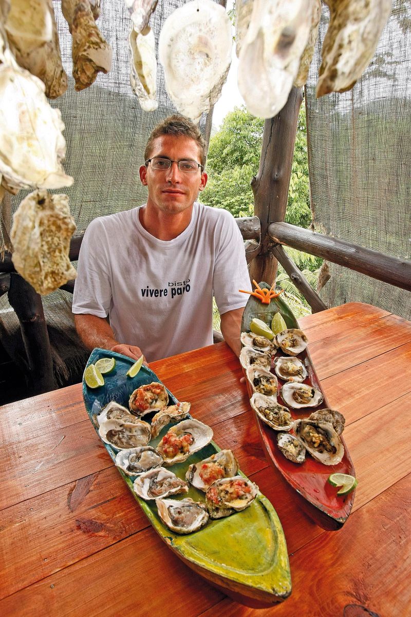 Chef Marcelo Ferraz Monteiro do Restaurante Vivere ParvoFoto: Hugo Harada/ Gazeta do Povo