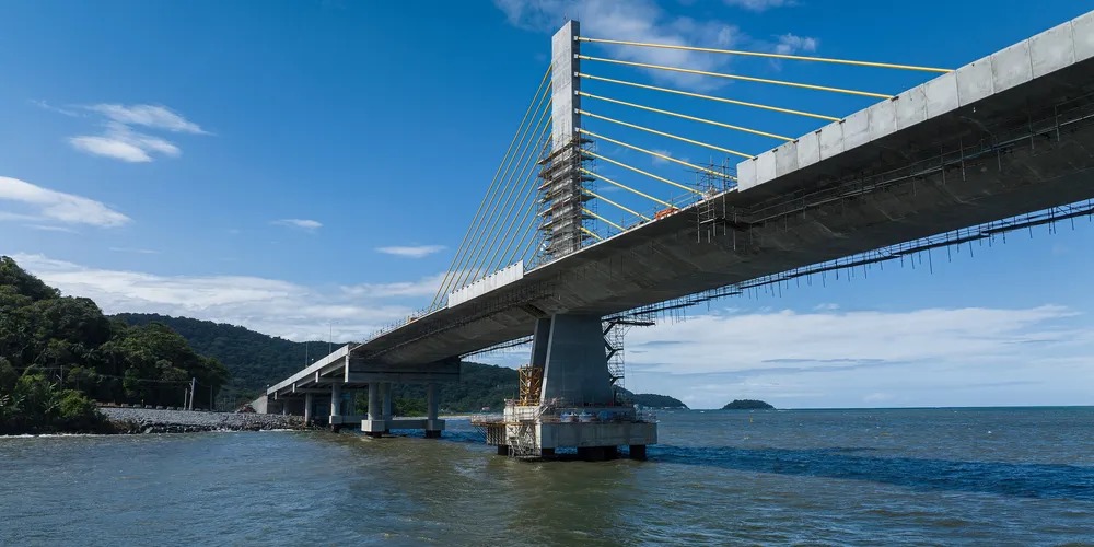 A Ponte de Guaratuba representa um novo capítulo na mobilidade e na história do município — uma trajetória que também será preservada pelo futuro museu.Crédito: Arnaldo Neto/AEN