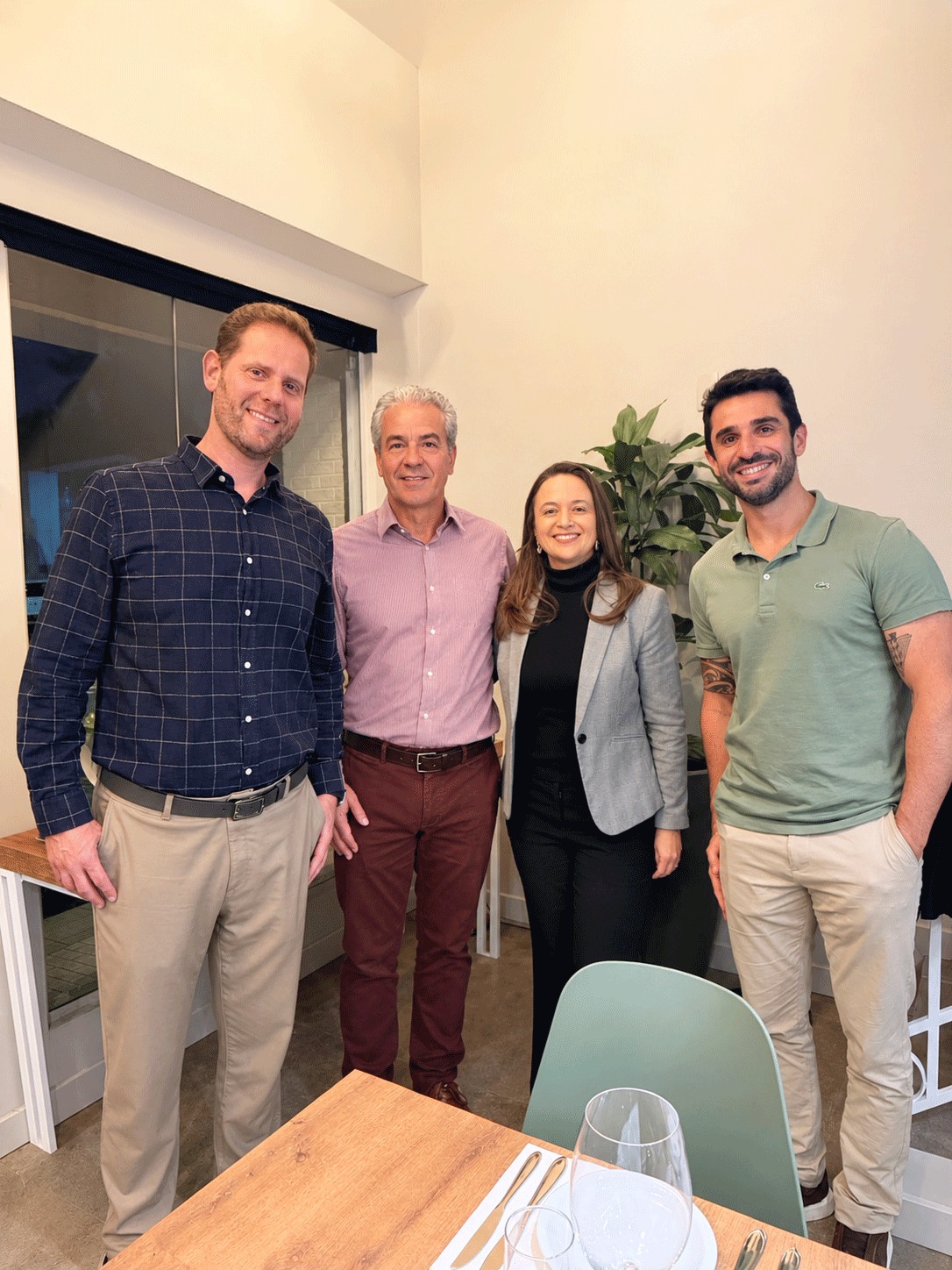 Leandro Gulin, Heros Fanini, Andréia Ternoski e Bruno Nakid