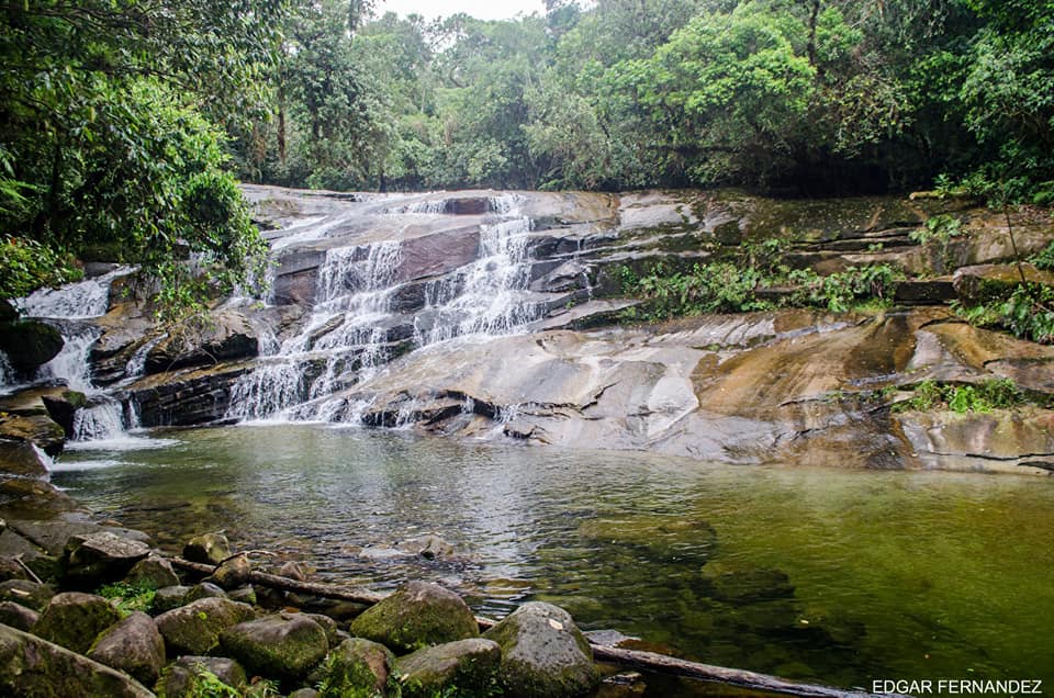 Salto Parati revela outra paisagem de Guaratuba, entre água doce e vegetação da Mata Atlântica.Foto: Edgar Fernandez / Instituto Guaju